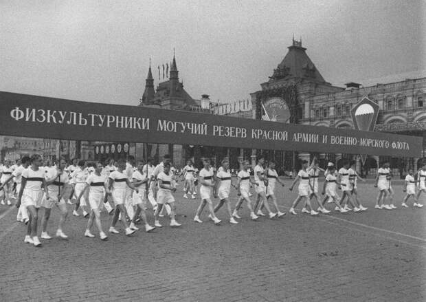 1940 год СССР, демонстрации, мир труд май, парад, первомай, фото