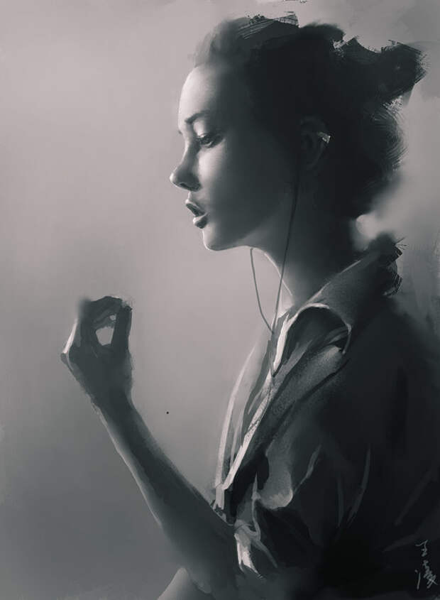 Фэнтези от Wang Ling