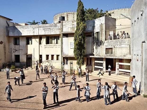 Virani Deaf and Dumb School, Гуджарат, Индия дети, игровые площадки, мир, путешествия, страны