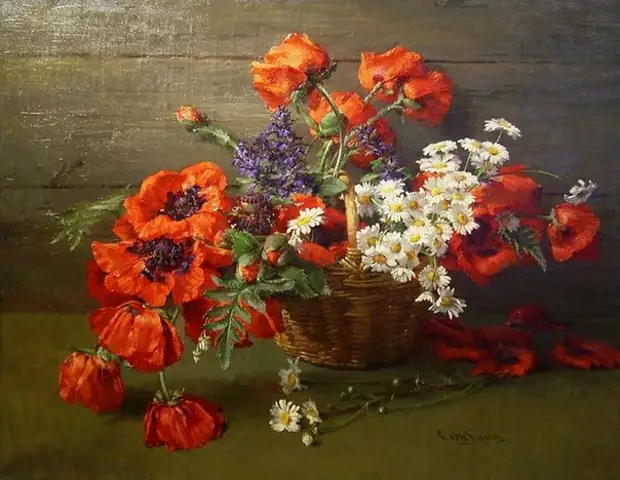   Clara Krger von Sivers (1854 - 1924)