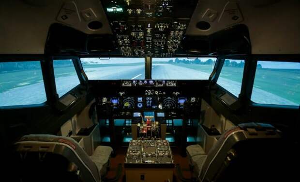Что видит пилот при посадке самолета