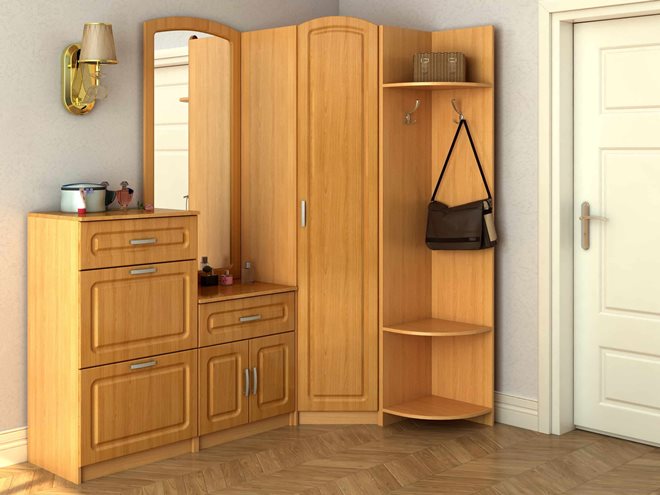 Прихожая для узкого коридора: сочетаем красоту и функциональность (45 фото)
