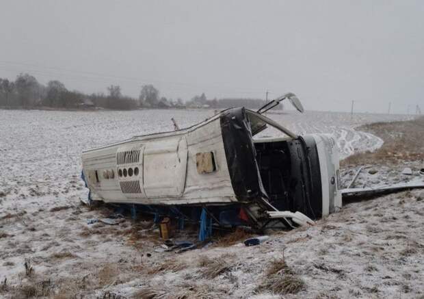 После ДТП с автобусом в Белоруссии, где пострадали россияне, возбудили дело