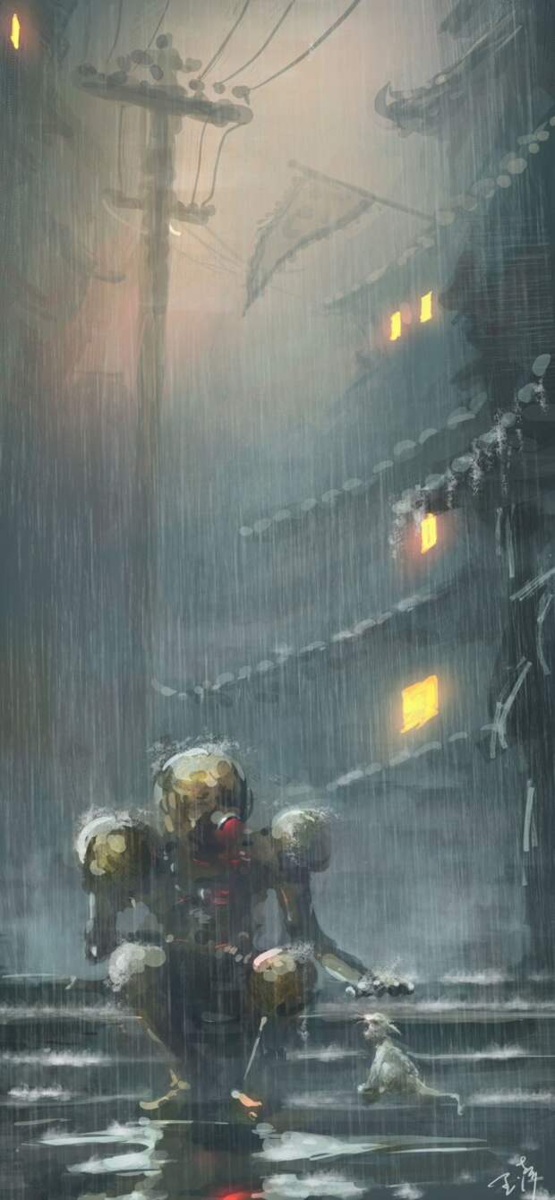 Фэнтези от Wang Ling