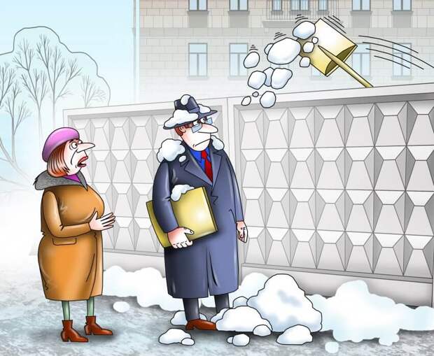 Коммунальщики округа помогают таять сугробам