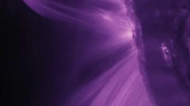 Появилось видео самой сильной с начала года вспышки на Солнце