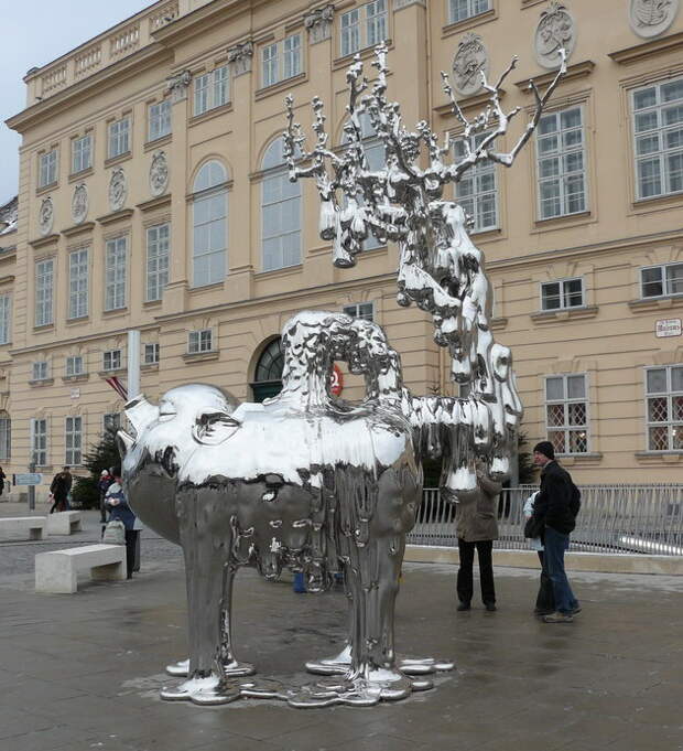 Музейный квартал в Вене. Museums Quartier