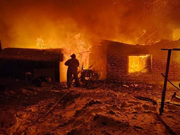 84-летний пенсионер из Самарской области не успел выбраться из горящего дома и погиб