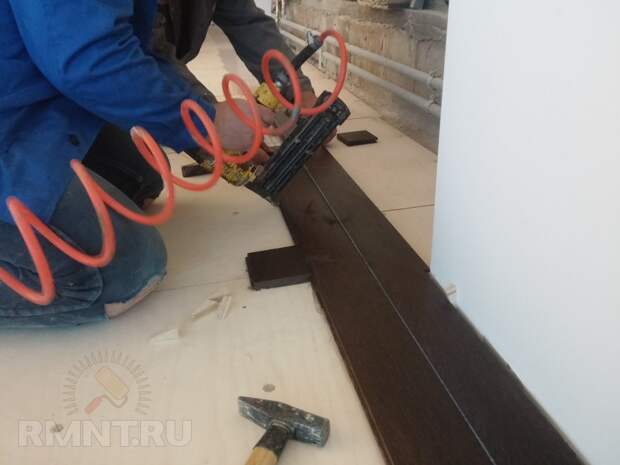 Мастер-класс по укладке паркета на фанерное основание