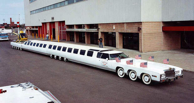 самый длинный лимузин в мире American Dream 1 (700x373, 288Kb)