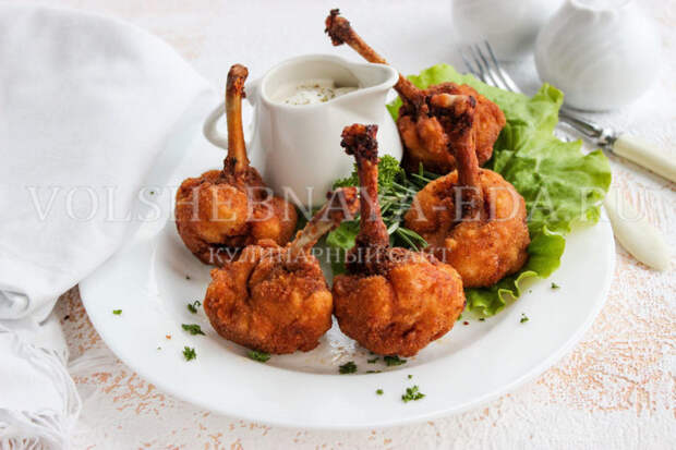 Лолипопсы из курицы