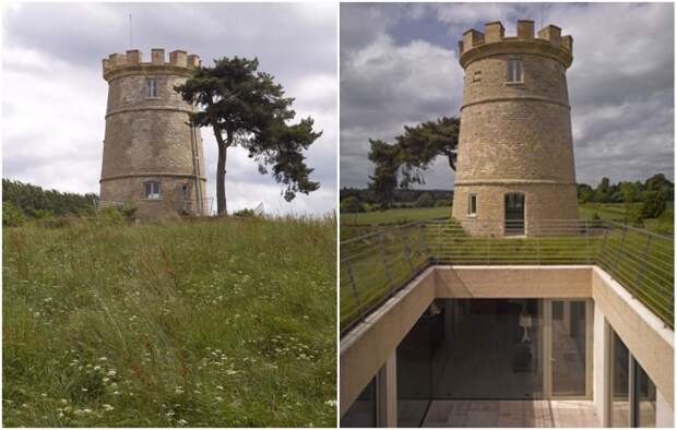 Колоритная «средневековая» башня превратилась в роскошный особняк («Round Tower», Великобритания). | Фото: asaratov.livejournal.com.
