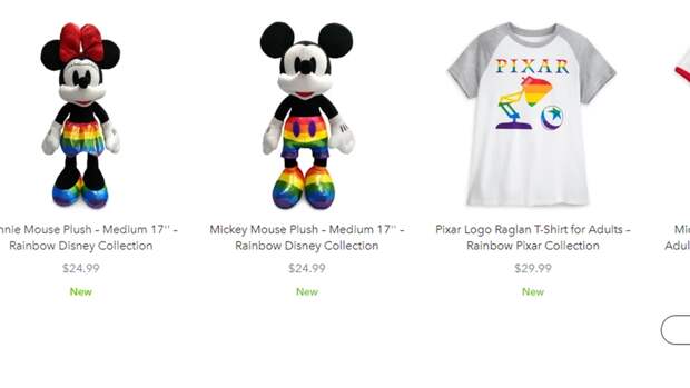 Disney выпустил ЛГБТ-одежду для детей