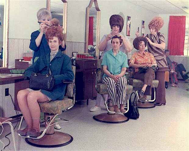 Адовы причесоны 60-х 60-е, fashion, мода, ностальгия, прически