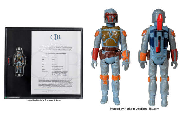 UPI: редкую фигурку Бобы Фетта из Звездных войн продали за $525 тысяч на аукционе