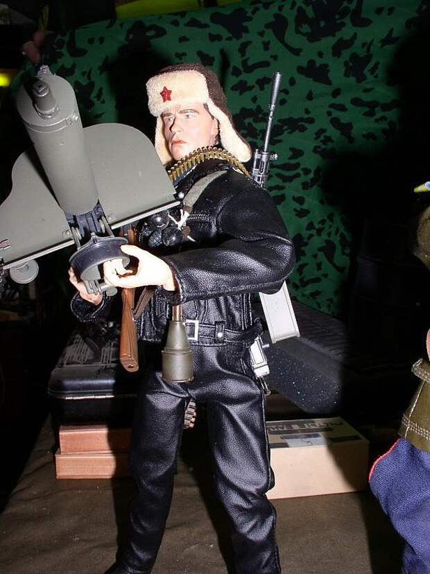 куклы, миниатюра, терминатор