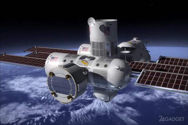 Открытие первого космического отеля запланировано на 2021 год (7 фото + видео)