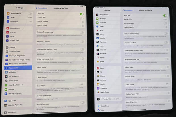 Reddit: OLED-экраны новых iPad Pro оказались неприятно желтыми