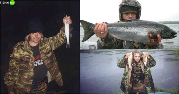 А вы знали, что эти люди просто обожают рыбалку? знаменитости, рыба, рыбаки, рыбалка