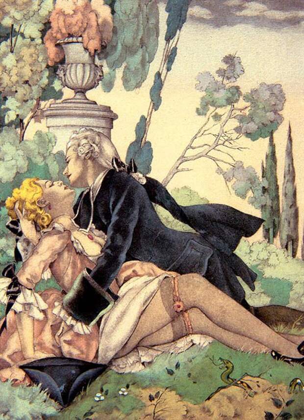 Итальянский иллюстратор начала XX века, который точно знал, что такое эротика