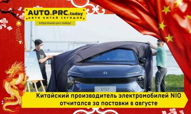 Китайский производитель электромобилей NIO