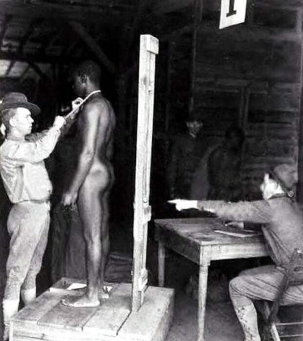 Подготовка раба к продаже, США, XIX век. вещи., время, история, люди, фото