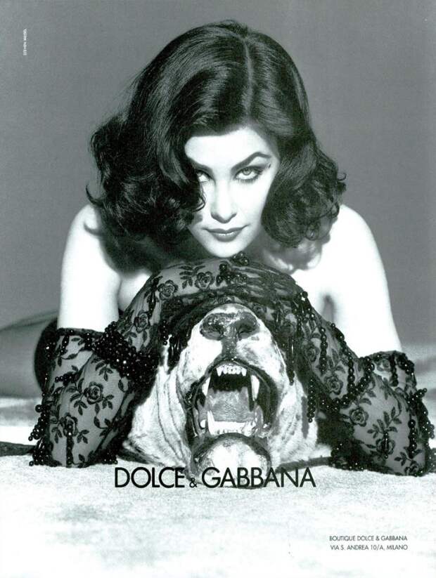 90s Dolce & Gabbana campaign.