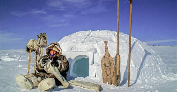 Как устроено иглу – зимнее жилище эскимосов