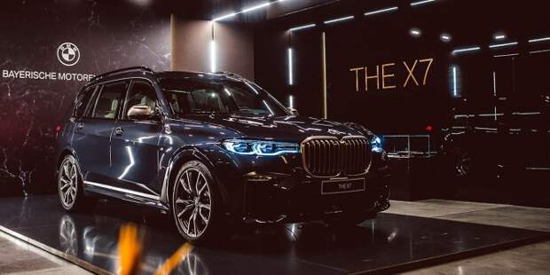 BMW представил в России новый кроссовер X7