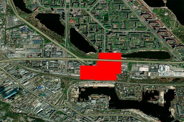 Спутник NASA зафиксировал мощный пожар в Оболонском районе Киева
