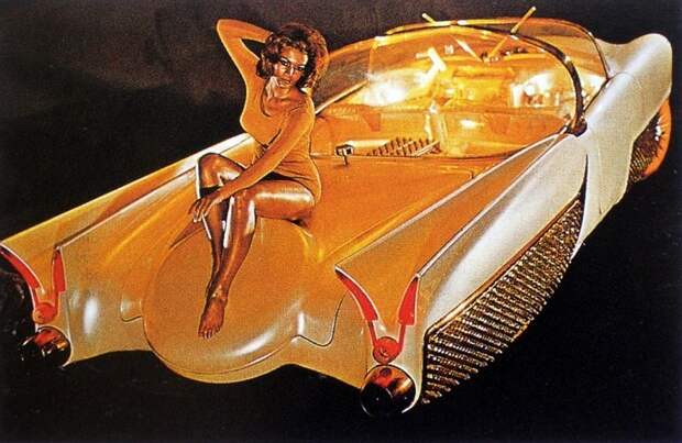 Почему светящиеся шины не пошли в серию Dodge Polaris, Golden Sahara, goodyear, авто, шины
