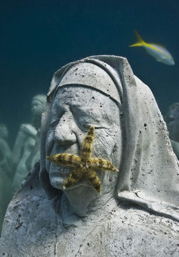 музей, Канкун, под водой