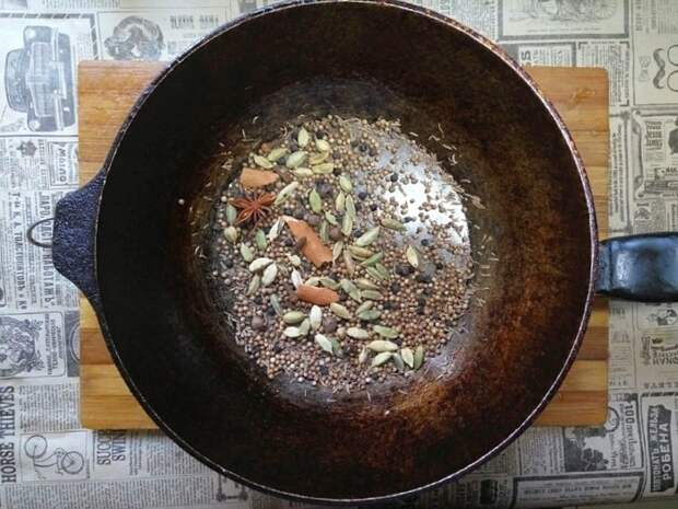Курица гарам масала Еда, Рецепт, Курица, Специи, Кулинария, Длиннопост