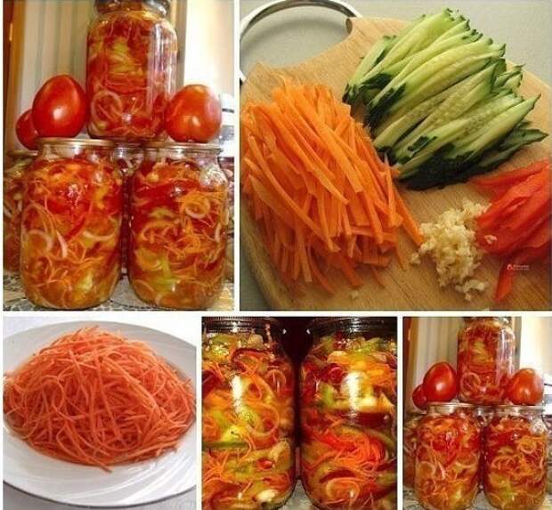 Вкуснейший салат на зиму