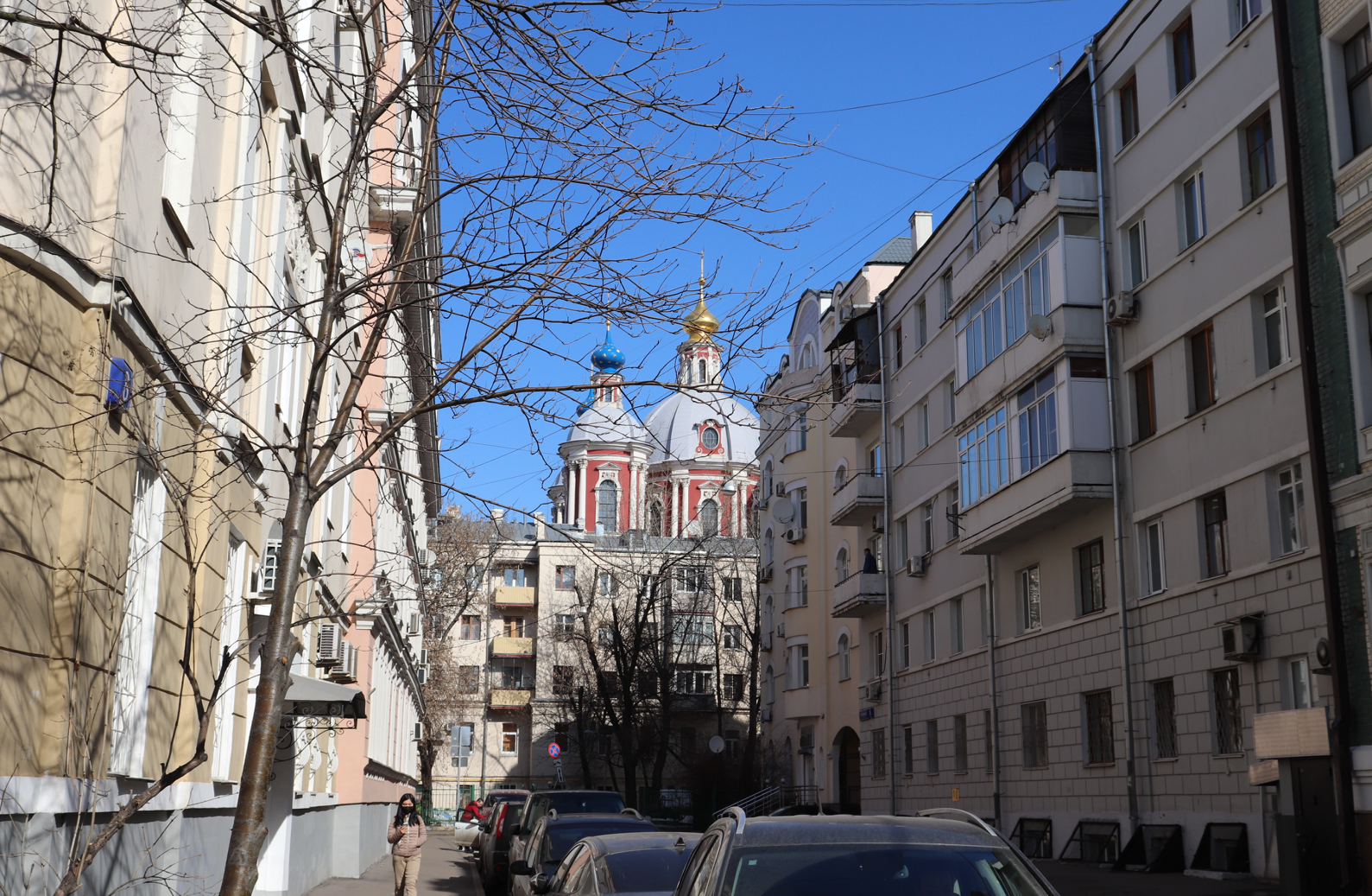 Московская православная церковь, названная в честь папы Римского