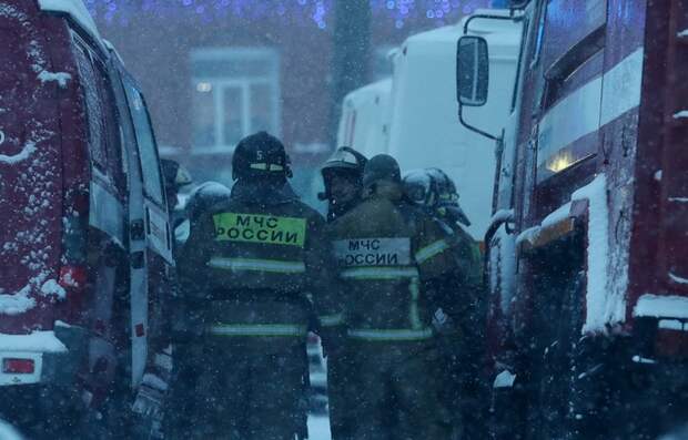 Пожар вспыхнул на шахте имени Рубана в Кузбассе