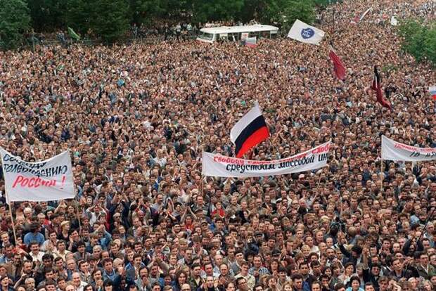 1991 - последний год жизни СССР (50 фото)