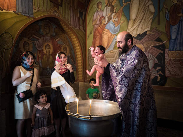 Крещение в Тбилиси, Грузия