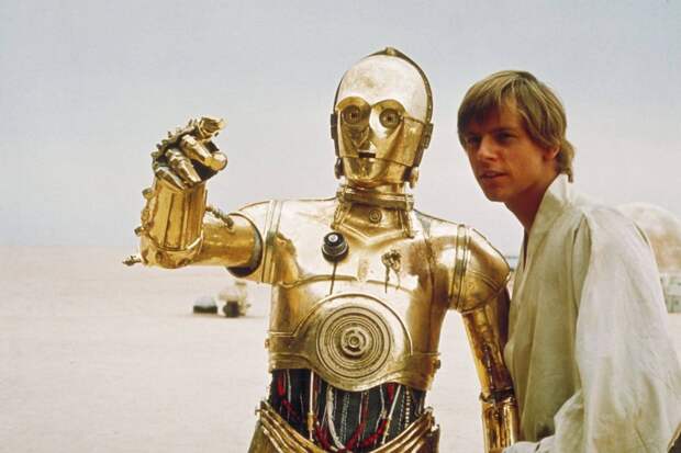 8. Изначально C-3PO должен был быть продавцом машин джордж лукас, звездные войны, факты о кино