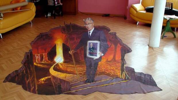 Уличные 3D-рисунки Николая Арндта (22 фото)