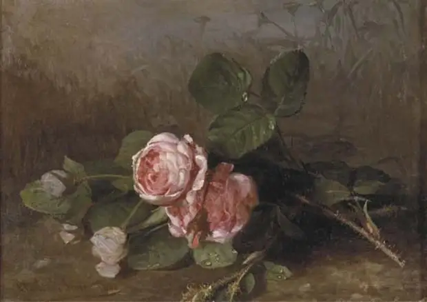   Clara Krger von Sivers (1854 - 1924)
