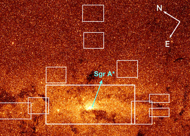 Астрономы отследили историю звездообразования в центре Млечного Пути