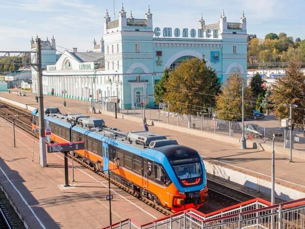 В Москву и Беларусь из Смоленска запустят дополнительные поезда