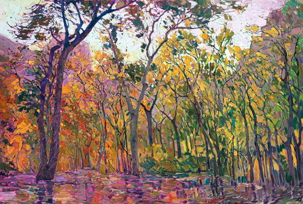 Импрессионизм в работах Erin Hanson