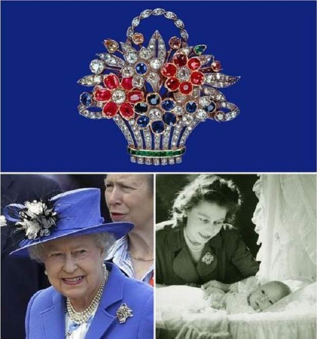 Броши Королевы Елизавета II, и истории их появления