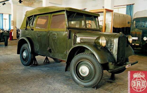 Mercedes-Benz G5 (W152), 1937 год (4 цил., 2,0 л, 45 л.с.). Это действительно редчайший вездеход (всего было построено 378 штук). Автомобиль состоял на вооружении регулярной итальянской армии.