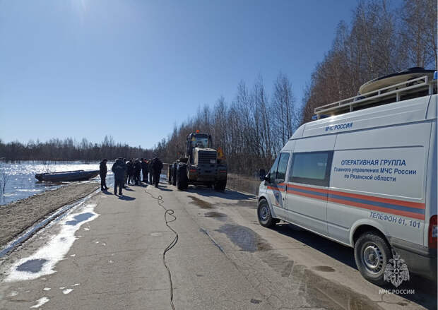 В реке в Рязанской области утонул грузовой автомобиль