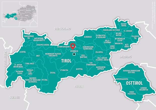 В Австрии есть сразу два Тироля