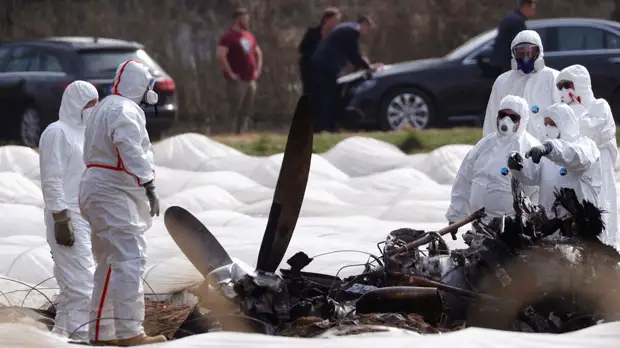 Прокуратура ФРГ рассказала об итогах вскрытия жертв крушения самолёта