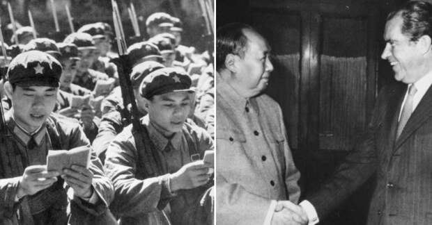 Хунвэйбины с цитатником Мао и визит к Никсону.